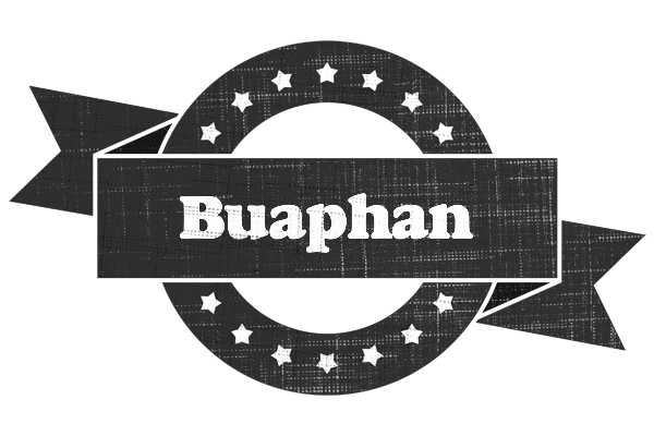 Buaphan grunge logo