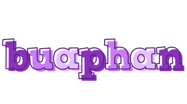 Buaphan sensual logo