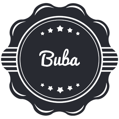Buba badge logo