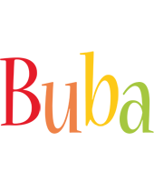 Buba birthday logo