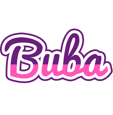 Buba cheerful logo