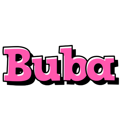 Buba girlish logo