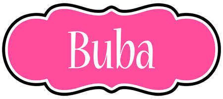 Buba invitation logo