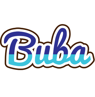 Buba raining logo