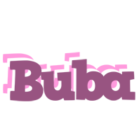 Buba relaxing logo