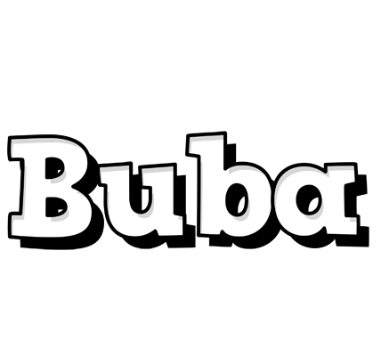 Buba snowing logo
