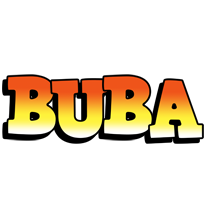 Buba sunset logo