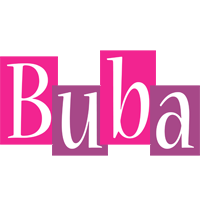 Buba whine logo