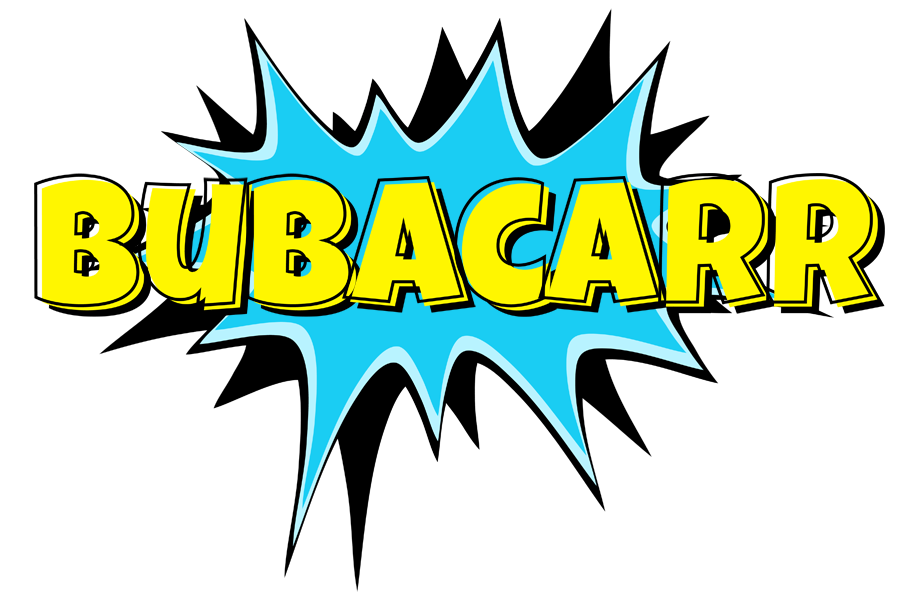 Bubacarr amazing logo