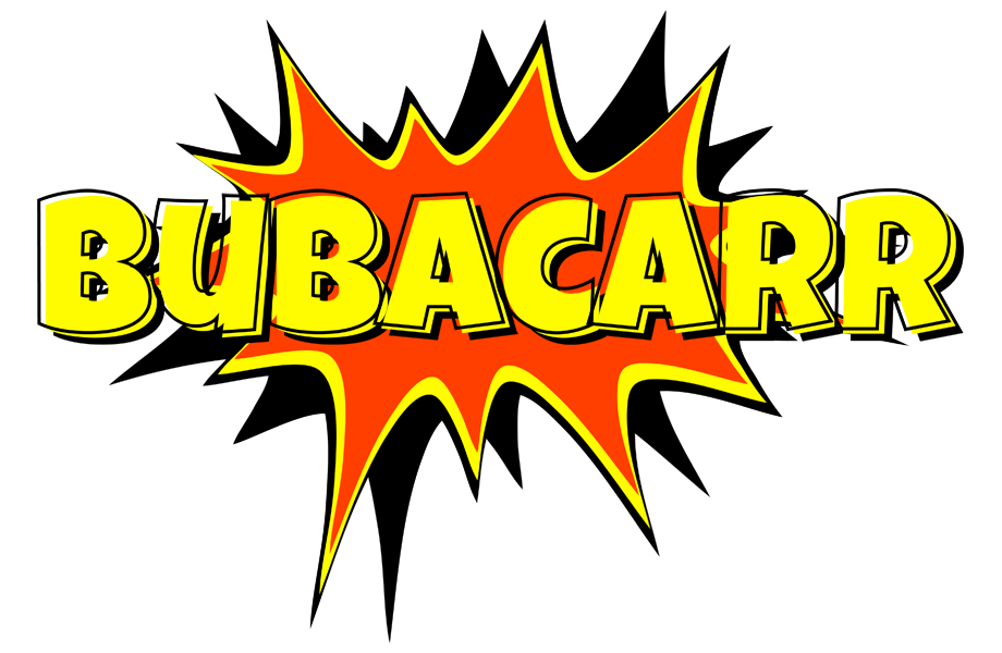 Bubacarr bazinga logo