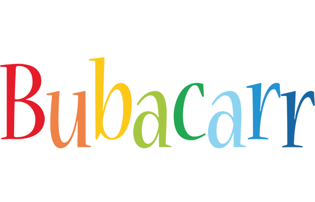Bubacarr birthday logo