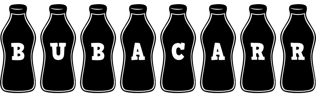 Bubacarr bottle logo