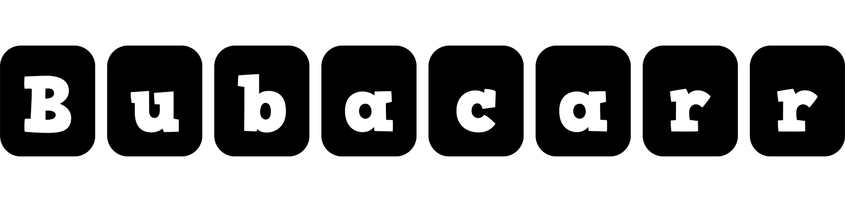 Bubacarr box logo