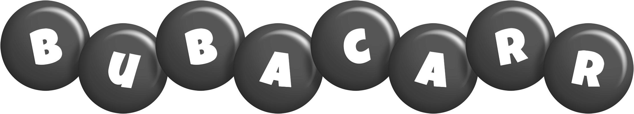Bubacarr candy-black logo
