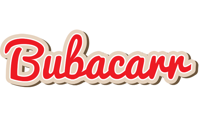 Bubacarr chocolate logo