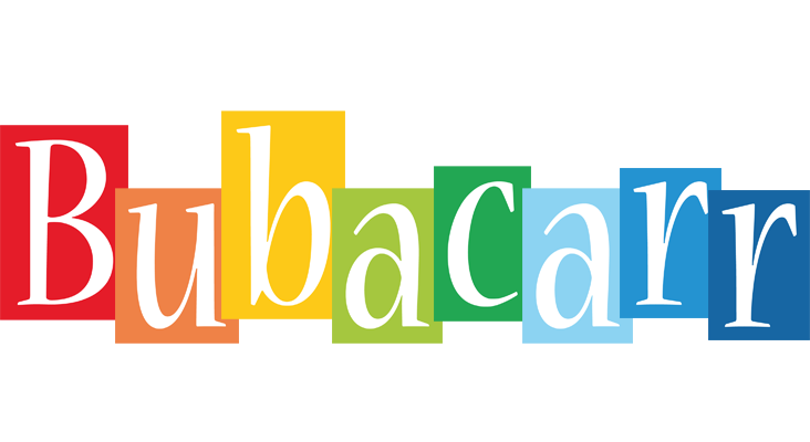 Bubacarr colors logo