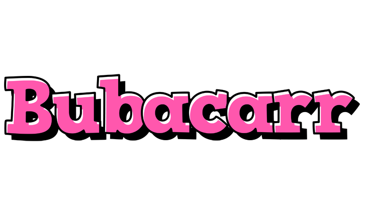 Bubacarr girlish logo