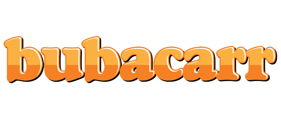 Bubacarr orange logo