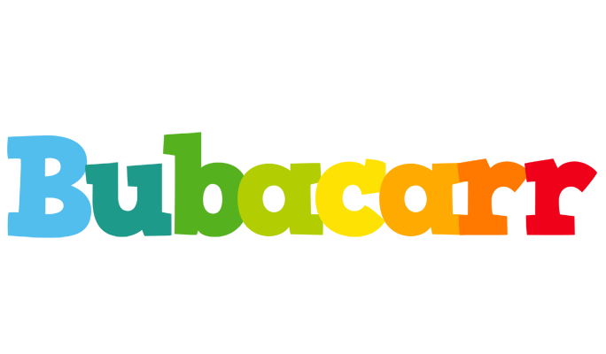 Bubacarr rainbows logo