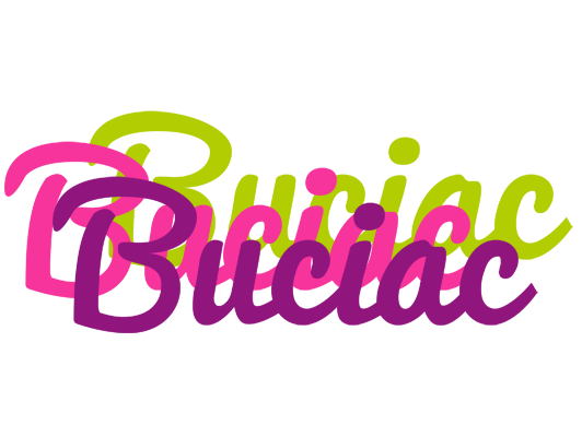 Buciac flowers logo
