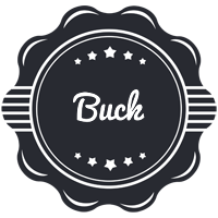 Buck badge logo