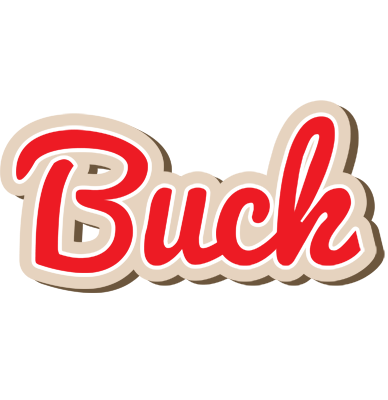 Buck chocolate logo