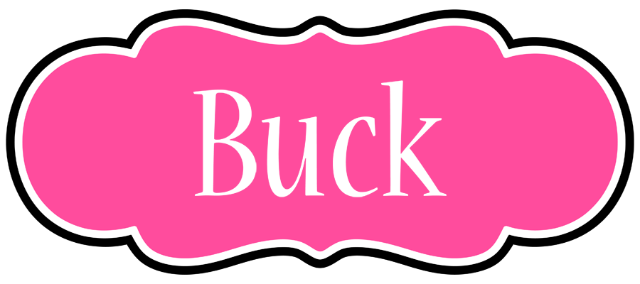 Buck invitation logo