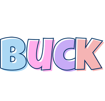 Buck pastel logo