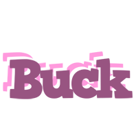 Buck relaxing logo