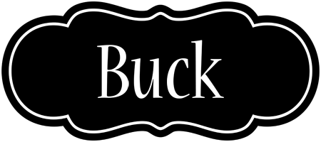 Buck welcome logo