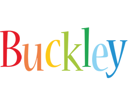 Buckley birthday logo