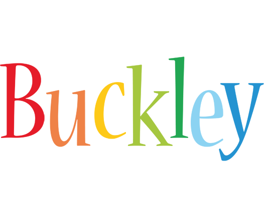 Buckley birthday logo