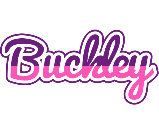 Buckley cheerful logo