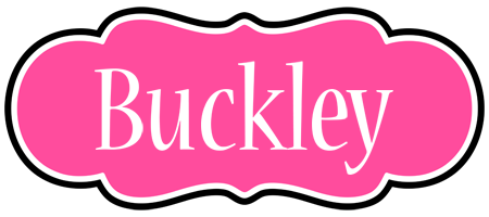 Buckley invitation logo