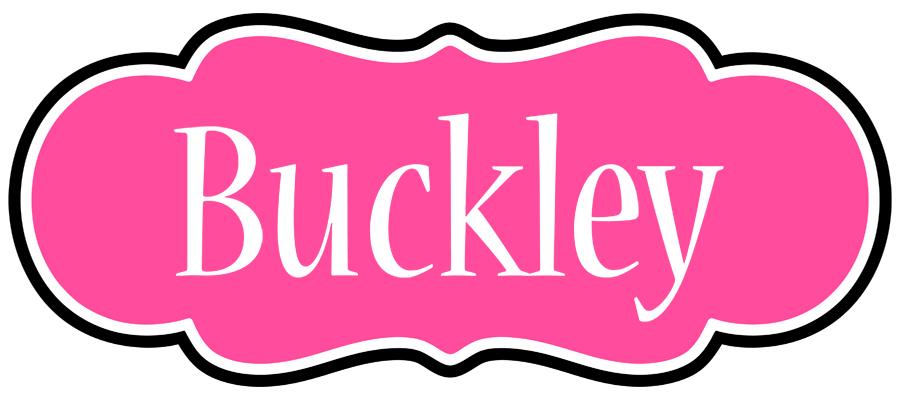 Buckley invitation logo