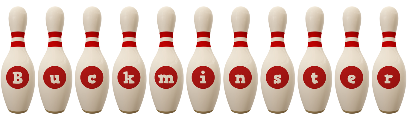 Buckminster bowling-pin logo