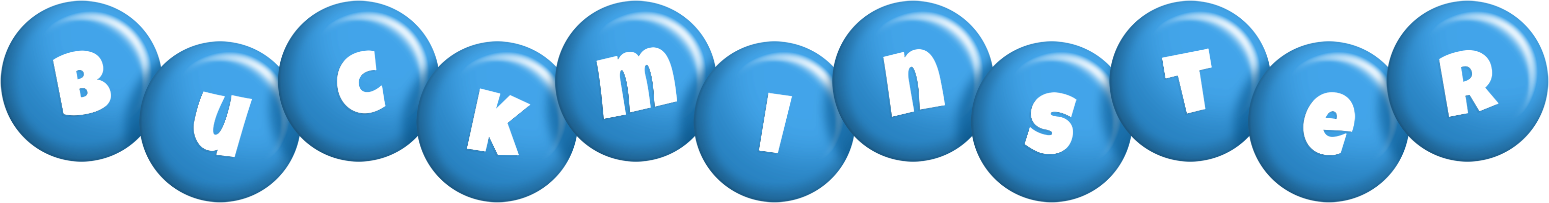 Buckminster candy-blue logo