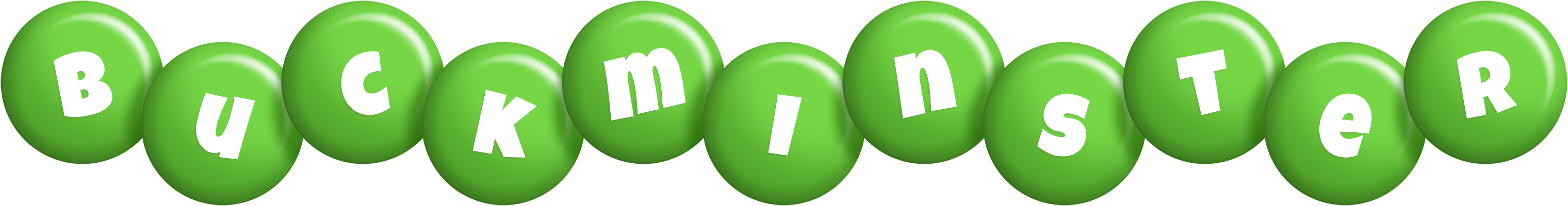 Buckminster candy-green logo