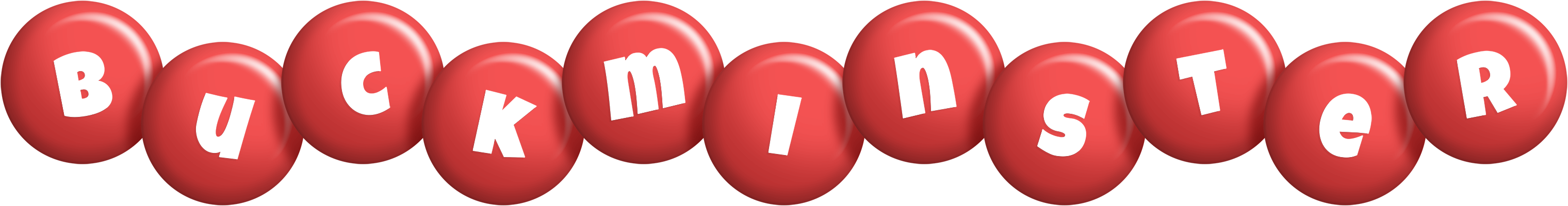Buckminster candy-red logo