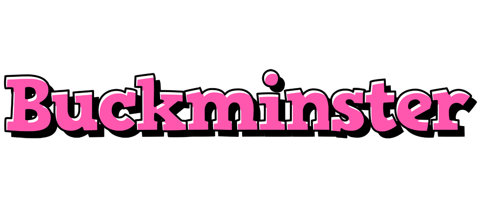 Buckminster girlish logo