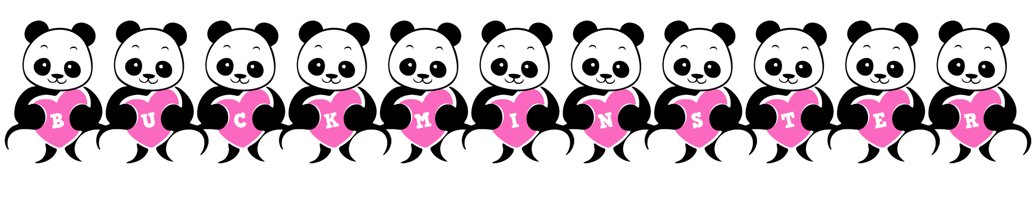 Buckminster love-panda logo