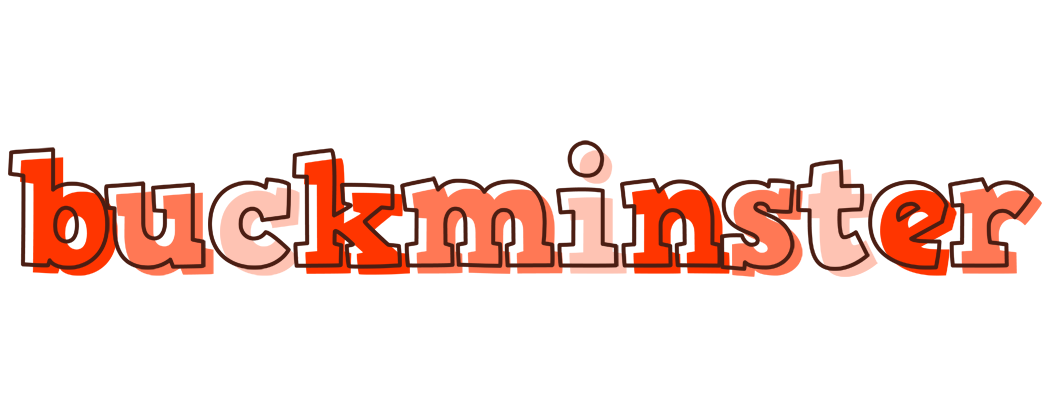 Buckminster paint logo