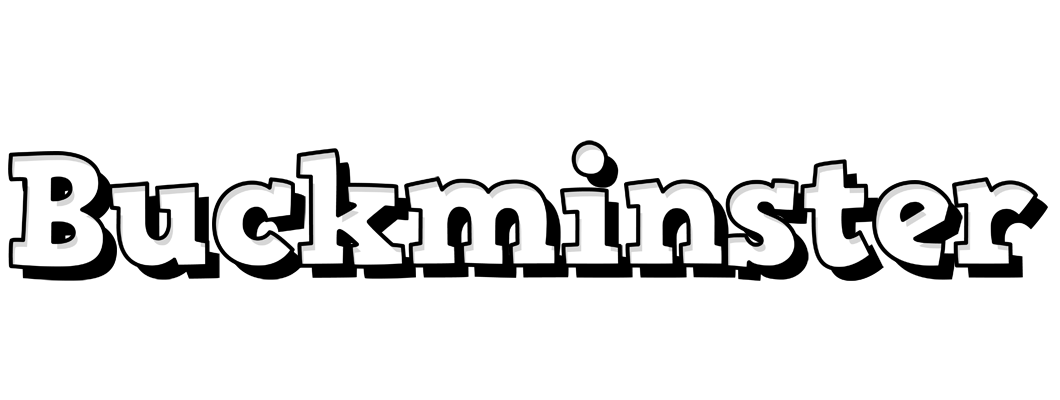 Buckminster snowing logo