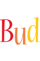 Bud birthday logo