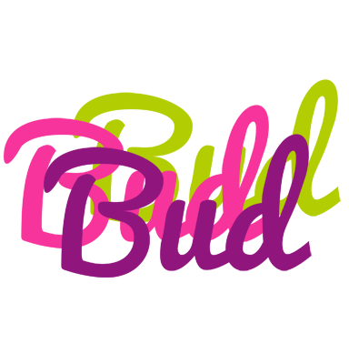 Bud flowers logo