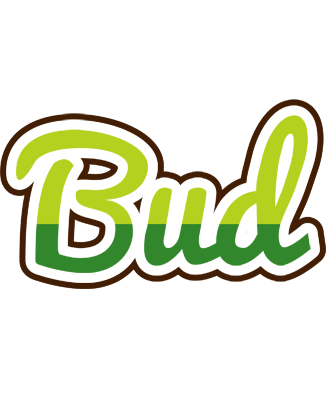 Bud golfing logo