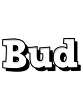 Bud snowing logo