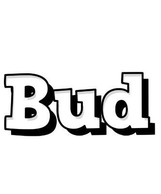 Bud snowing logo