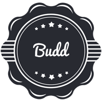 Budd badge logo