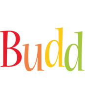 Budd birthday logo